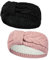 Winter Schleifen Stirnband Damen Gestrickt Warmes Stirnbänder Ohrenwärmer Kopfband Haarband Verdicken für Frauen Mädchen, Elastische Häkelarbeit Thermo Stirnband