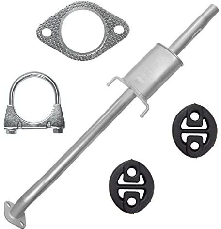 Mitteltopf Auspuff Mittelschalldämpfer für Kia Ceed 1 I ED Pro Ceed 1 I ED 1.4i 1.6i