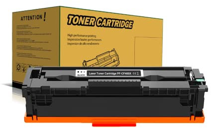 Amla 2800 Seiten Toner Kompatibel mit HP 201X Schwarz HP201X BK für HP CF400X CF400A für HP Colour Laserjet Pro M252 M252dw M252n M274 M274n MFP M277 MFP M277dw MFP M277n ( 1× Schwarz )