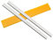 JWOO HSS-Dickenhobelmesser, 30,5 cm, Hobelmesser, 307 x 16,5 x 1,8 mm, for Zubr РС-305 Holzbearbeitungswerkzeuge, 2 Stück