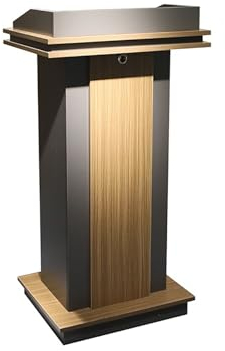 Holz-Podium,Rednerpult Für Klassenzimmer,Multi Functional Lectern,Stehpulte,Presentation Lectern Stand,Vortragstisch,Kirchen Kanzel,Bodenstehendes Podium,Tragbares Rednerpult,Für Kirche,Büro,Schule