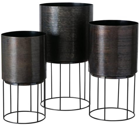 BOLTZE Golia Pflanztopf dunkelgrau 91cm (1 Stück)