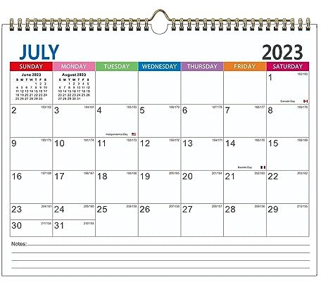 Magnetischer Schreibtischplaner, immerwährender Mini-Schreibkalender, 37,9 x 29,9 cm (14,7 x 11,4 Zoll), Jahresplaner aus dickem Papier mit mehreren nationalen Festivals,