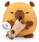 Snackles, Series 2, Capybara (Kung Fu Tea, Bubble Tea), Kuschelig-weiches, beruhigendes, 35 cm großes Plüschspielzeug mit lizenziertem Snacks (Capybara)