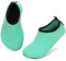 SAGUARO Badeschuhe Kinder Wasserschuhe Kleinkind Schwimmschuhe Strandschuhe Jungen Mädchen Aquaschuhe für Strand Schwimmbad, Mint Grün, 32/33 EU