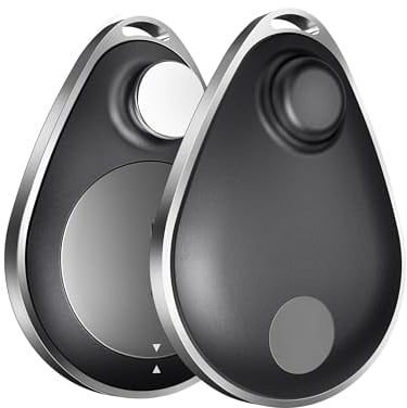 UtagPro Bluetooth GPS-Tracker 2er-Pack für Apple Find My (nur iOS), wasserdicht, Keine monatliche Gebühr, Lost-Modus, MFi-Zertifiziert, für Kleidung, Schuhe, Rucksäcke