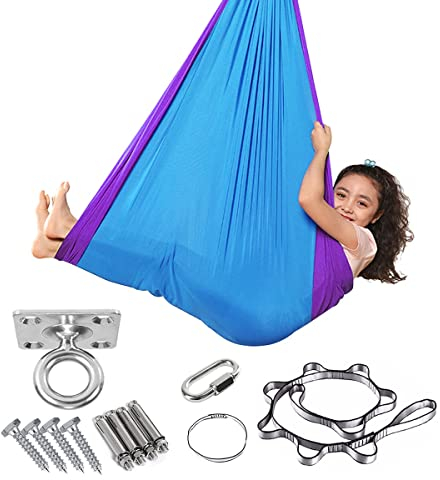 SSIMOO Sensorische Socken for Kinder mit Autismus und Verarbeitungsstörungen (Color : Blue/purple)