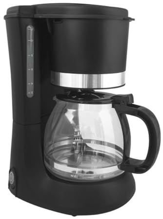 Küken 34377 Kaffeemaschine, Schwarz, 900 W, 1,2 l, 12 Tassen