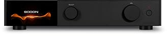 Audiolab 9000N Wireless Network Player - DAC Intergration, Hochwertiges Streaming, 12V Trigger, 75 Ohm, digitale und analoge Ausgänge, Standby-Modus - Schwarz