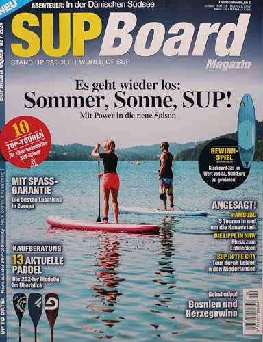 SUP Board Magazin 2/2024 Sommer, Sonne, SUP!
