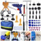 Cathpetic 66PCS Auto Dellen Rausziehen Set mit Brückenzieher,Kann 90% Großer oder Kleiner Dellen Beseitigen Kratzer Entferner Auto,Hagelschaden Reparaturset