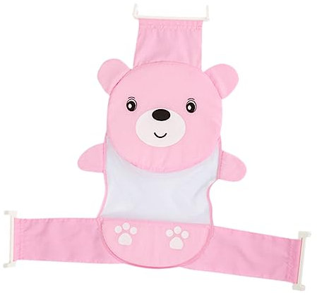 Vaguelly Baby-badesitz Aus Schwamm Netzunterstützung Zum Von Neugeborenen Bis Kleinkindern Hautfreundlicher Stoff Verstellbare Größe