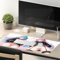 PORNHUX Sexy Anime Girl Japanese Mauspad XXL 600x300 Größere Gaming Mauspad Genähte Kanten Mauspad Lange rutschfeste Gummiunterseite für PC MacBook Laptop
