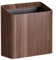 lskdnrufh Bidoni Spazzatura Bidoni della Spazzatura Quadrati in Legno massello a Doppia Canna di Alto Valore, for Soggiorno, Cucina, Grande capacità, for Uso Domestico Secchio Spazzatura(Brown)