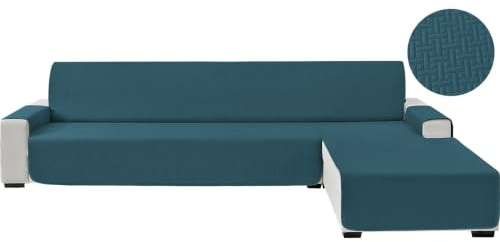 CYCMACO Wasserdicht Sofabezug L Form Universal 2 Sitzer, Dunkelgrün | Rutschfest Sofa Überzug Ecksofa, Ecksofa Bezug Rechts/Links Reversibel, Sofa Überzug L Form Mit Armlehne Für HundKatze