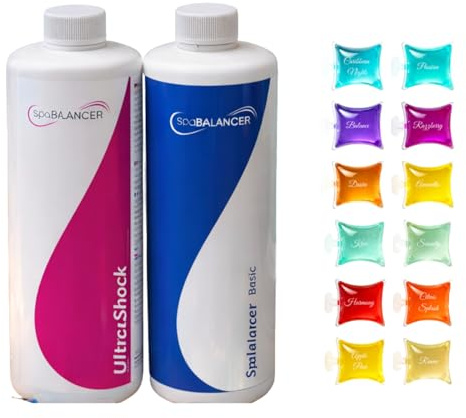 Spabalancer Whirlpool Wasserpflege Set + Gratis Duftproben