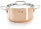 De Buyer Cuivre Garn INOX Gemüsetopf mit Deckel, Kupfer, braun, 24 cm, 2-Einheiten