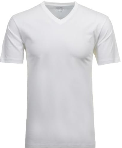 RAGMAN Herren Doppelpack - 2 T-Shirts mit V-Ausschnitt