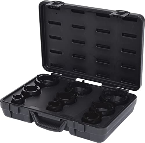 KS Tools - 450.5000 - Coffret de douilles à ergots 1/2-3/4 pour écrous de moyeux - Pour écrous KM4-KM12-9 pièces