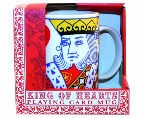 Gift Republic Playing Cards New Bone China Mug King of Hearts