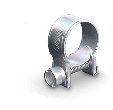 10 Pack - 13mm- 15mm Mini Stainless Steel Fuel Line Hose Clamps