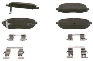 BOSCH Bremsbelagsatz, Scheibenbremse 0986494594 | Kompatibel mit: HYUNDAI i10 I, KIA PICANTO I