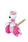 Orange Tree Toys 46005 Pink Mouse-Holzstoß entlang