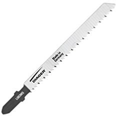 Diager - 5 lames de scie sauteuse HCS CV pas de 2,5 x Lu. 75 mm denture inversée pour bois/plastique - L003W5 - Diager