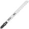 Diager - 5 lames de scie sauteuse HCS CV pas de 2,5 x Lu. 75 mm denture inversée pour bois/plastique - L003W5 - Diager