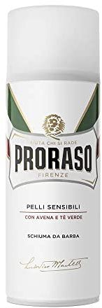 Proraso Schiuma da barba bianca, 300 ml, confezione da 2