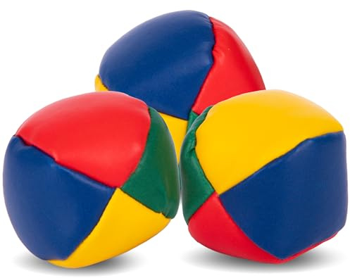 ArtCreativity Juggling Balls for Beginners and Professionals (Set of 3) Learning Toys, Juggling Balls Set, Learn to Juggle Balls, Fun Skill Toys & Best Gift for Kids and Adults