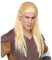 NET TOYS Cosplay Elfenperücke lang für Herren, Blond, Hochwertige Männer-Perücke Legolas, Einheitsgröße, Kunsthaar