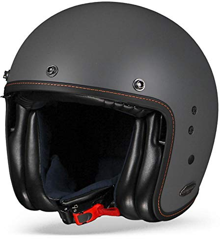 Scorpion Unisex – Erwachsene NC Motorrad Helm, Grau, L