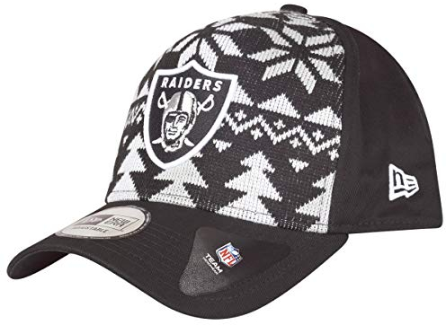 New Era Christmas Jumper Trucker Cap - NFL Oakland Raiders