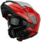 G-Mac Glide Evo Flip Front Motorcycle Helmet - Red, White