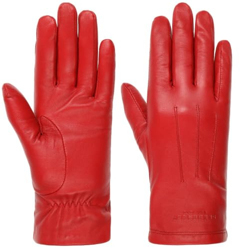 Seeberger Spencer Lederhandschuhe Handschuhe Damenhandschuhe Fingerhandschuhe Damen - mit Futter Winter Herbst-Winter
