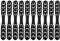 10 Stück Mundbedeckung Lanyard Schlüsselband Verstellbare Mundschutz Zubehör Mund und Nasenschutz Extender Brillen Zubehör Verstellbare Umhängeband Bandana Mundschutz Haken (10pc, Schwarz)