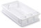 Acan Tradineur - Escurreplatos Rectangular de plástico con Bandeja antigoteo, escurridor, Soporte, Organizador de vajilla, Cocina, Fabricado en España (Blanco, 45,5 x 26,3 x 9 cm)