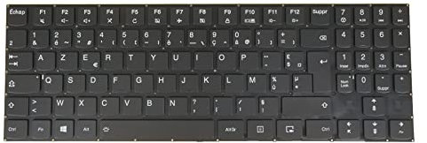 Clavier Français AZERTY pour Lenovo Legion Y520-15IKB Y520-15IKBA Y520-15IKBM Y520-15IKBN, Y720 Y720-15IKB PC5YB-FR Rétroéclairage Blanc