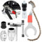 Catime 6-in-1 Fahrrad Kassette Removal Tool, Fahrrad Crank Kettenachse Extractor, Kit Fahrrad Crank Tretlager Entfernen, Kurbel Demontage Werkzeug, Fahrrad Reparatur Werkzeug Set