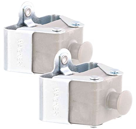 WAGNER - hooks4tools - Gerätehalter BUTTON 2tlg. Set - 52 x 55 x 37 mm, Stahl verzinkt, für Kleidung, Masken, Brillen etc. - 15204902