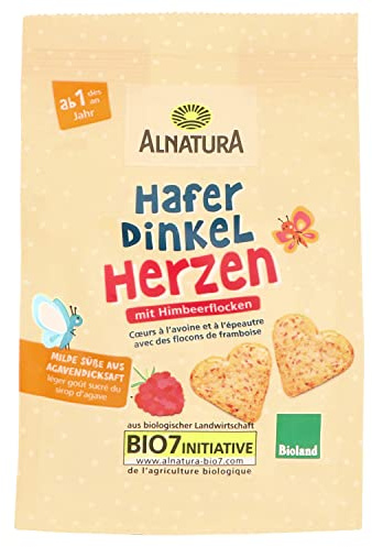 Alnatura Bio Hafer-Dinkel-Herzen, ab 1 Jahr, 125 g