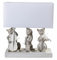 Tischlampe Katze Katzenlampe Tischleuchte (ohne Leuchtmittel) Landhausstil cw618 Palazzo Exklusiv