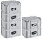 PROREGAL SuperSparSet 6x Eurobox NextGen Portable | HxBxT 23,5x30x40cm | 20 Liter | Eurobehälter, Transportbox, Transportbehälter, Stapelbehälter