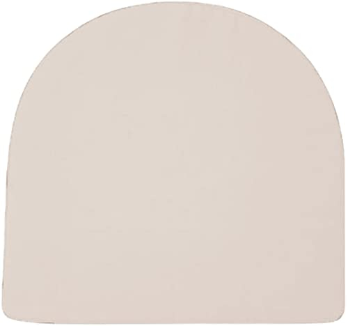 Stuhl-Sitzkissen, U-förmig, 40/45/48 cm, wasserdichtes Stuhlkissen, dickes Stuhlkissen für Outdoor, Garten, Zuhause, Büro (35 x 35 x 5 cm, Beige)