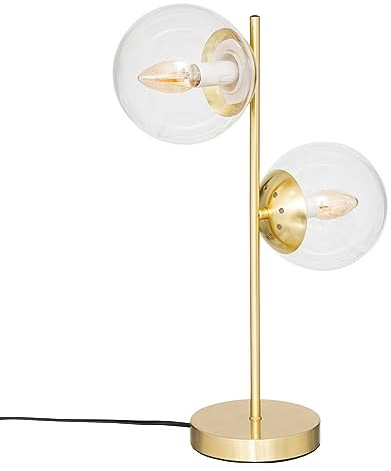 Atmosphera – Sammlerlampe aus Glas, Höhe 48 cm, goldfarben
