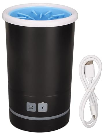 Automatic Dog Paw Cleaner, Electric Paw Washer Portable Paw Cleaner Cup Dog Foot Cleaning Machine for Small Medium Large Dogs
