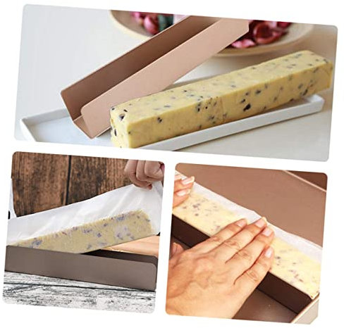 LIFKOME Donut-Backform Mini-Donut-Form Brotbackform aus Edelstahl Hotdog-Brötchen nicht Brotform Kuchenform Kekse Keksform u Formform Französisch Sandwich Mousse-Kuchen Schimmel Brotpfanne