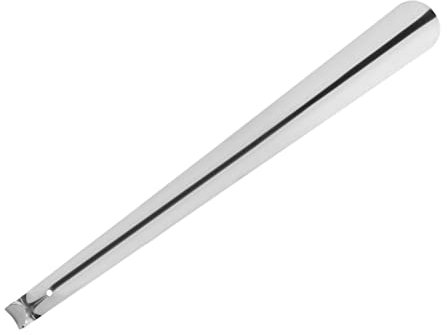 Yctze Chausse-Pied en Métal à Long Manche, 60-85 Cm, Acier Inoxydable Professionnel Argent Brillant pour Personnes âgées et Personnes âgées