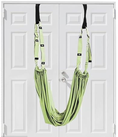 Aerial Yoga Seil, Stretching Equipment, Tür zum Dehnen | Flexibilitätstrainer für Yoga Backbend Assist Equipment Gravi Stretching Tool Splits Training Seil Aerial Yoga Zubehör